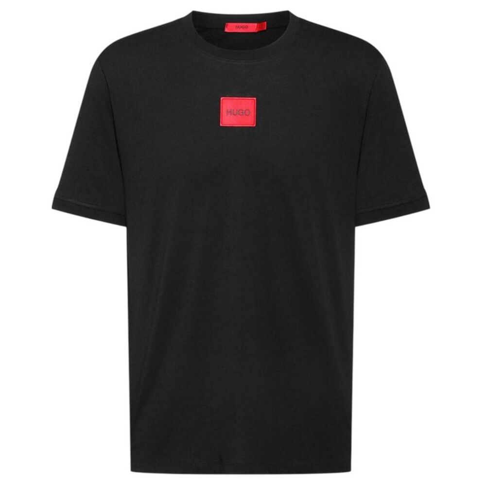 Hugo Mens Diragolino Chest Logo T-Shirt / Black